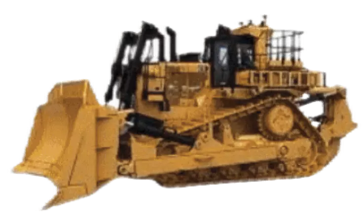 Bulldozers <br>335 CV - 850 CV, <br>40t - 120t